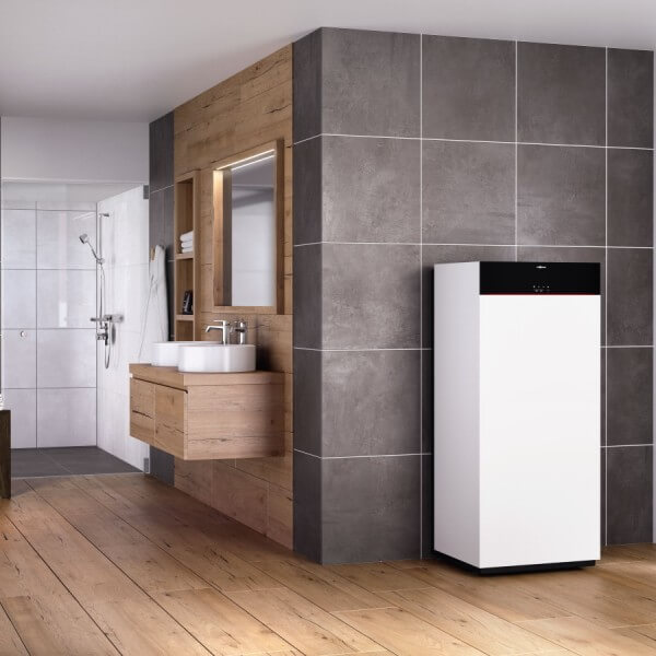 Viessmann Vitodens 111-F, B1TF, cu boiler incorporat 100 litri - 25 kW (Z023118)