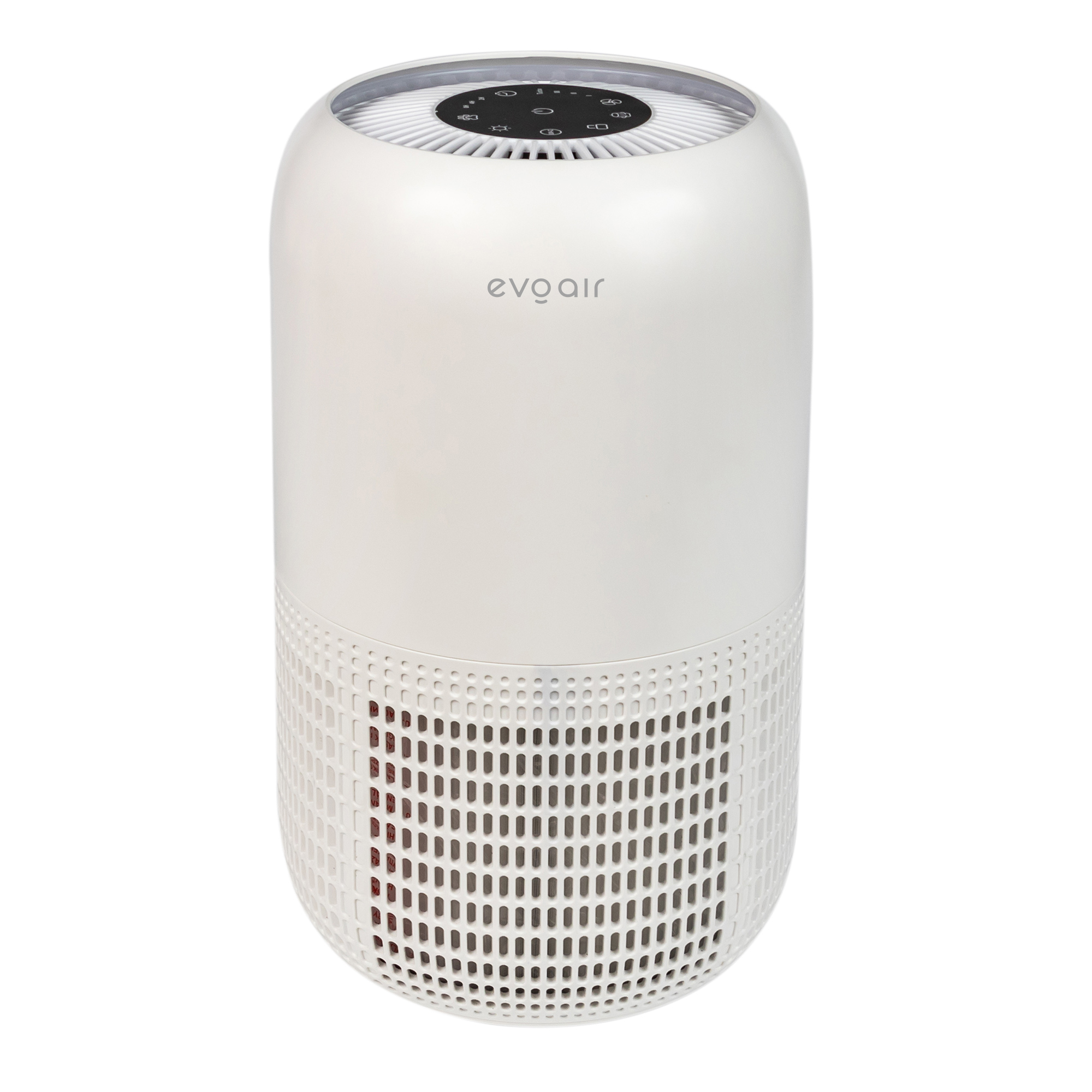 Purificator de aer Evoair, Yuvo, Lampă UV-C, Filtru 3in1, True Hepa, Carbon Activ, Pre-filtru, 4 viteze, Funcție Polen/Animale, Mod Noapte, Blocare Ecran, Lumină Ambientală, Alb (YUVOWH)