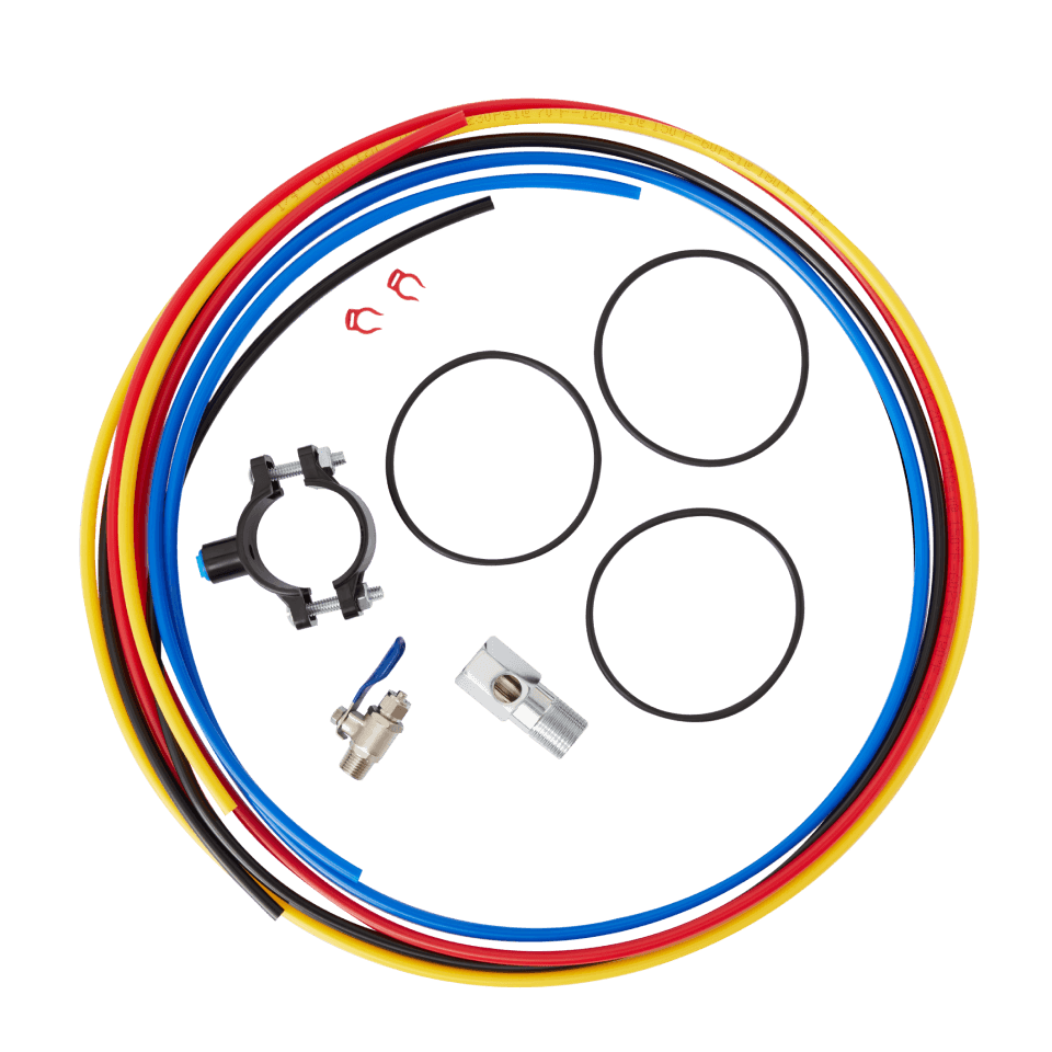 Sistem osmoza inversa profesionala Ecosoft Robust Mini, 6 stadii filtrare, debit direct 2.1 litri/min, pompa booster inclusa, capacitate 300 GPD