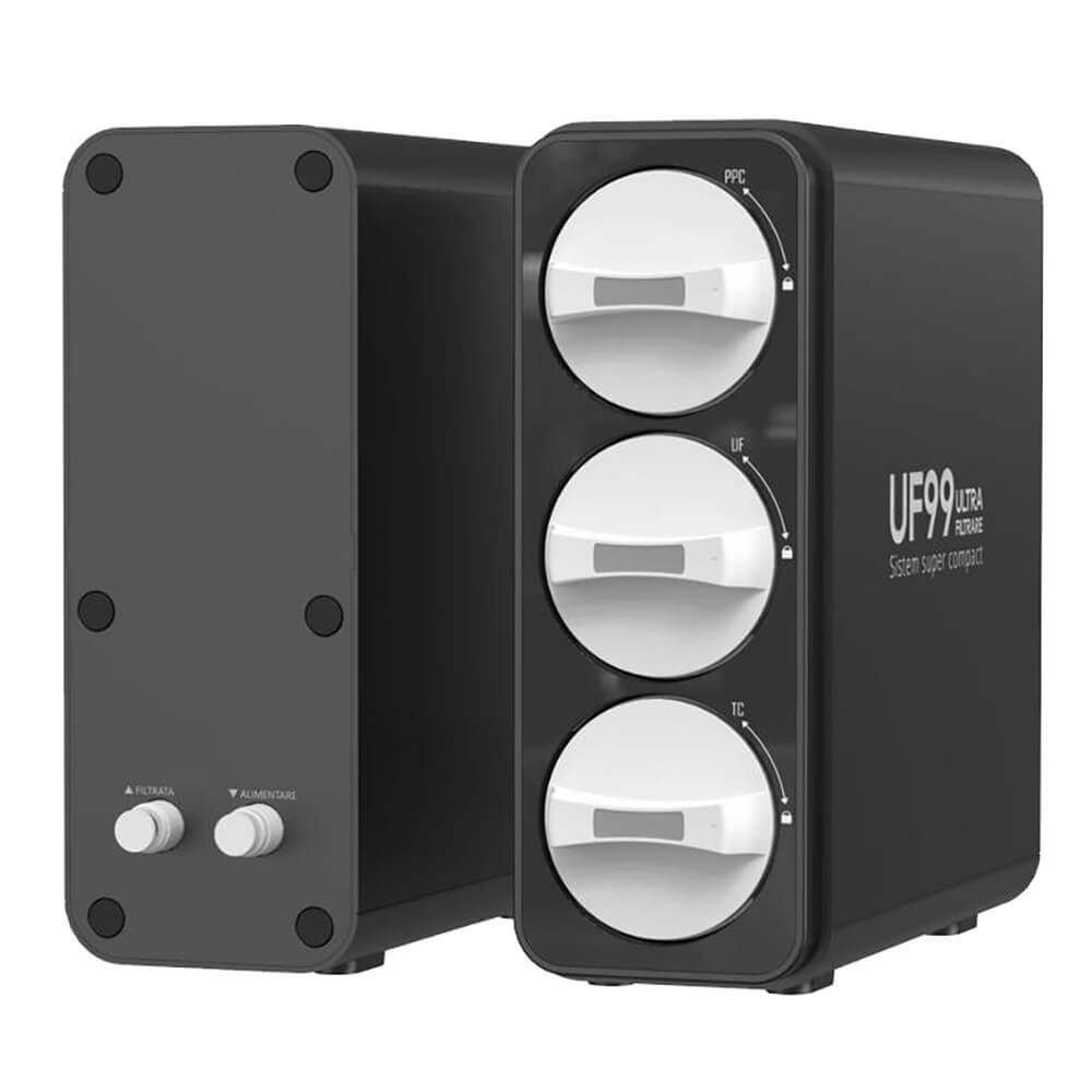 Sistem ultrafiltrare FILTRO UF99, 4 stadii, membrana 0.01 microni, cartuse twist, debit 3.8 litri/min, fara electricitate, montaj sub chiuveta