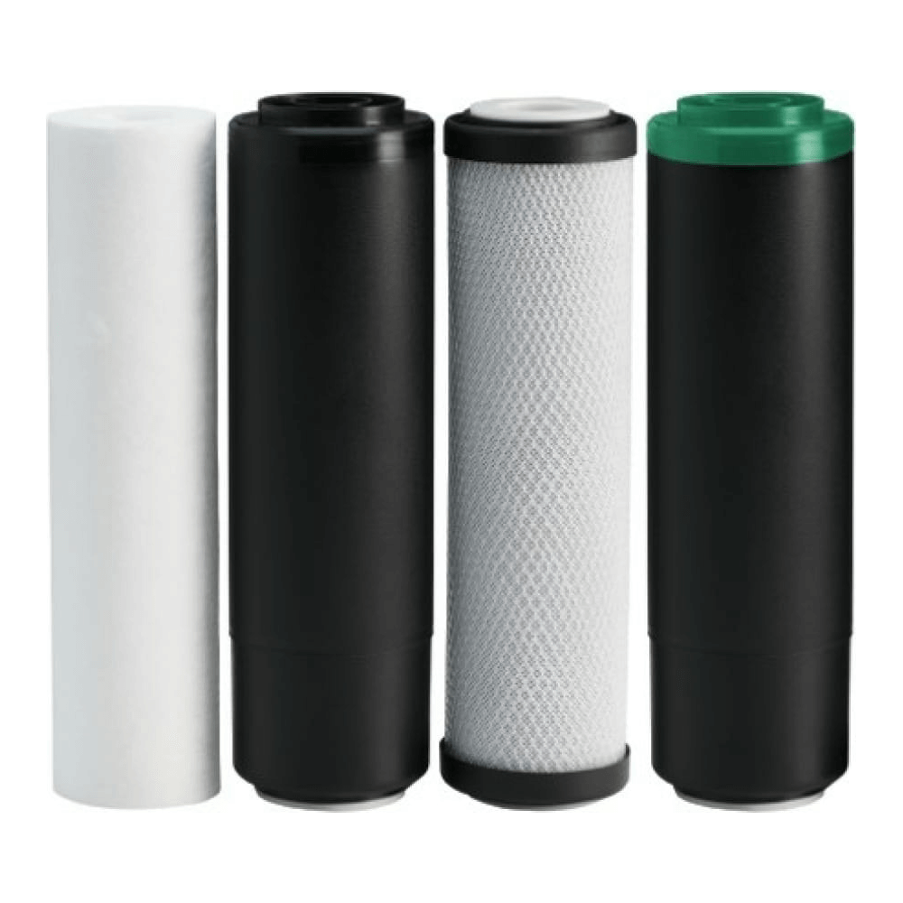 Kit cartuse Ecosoft RobustPRO, set 4 bucati pentru sistem cu osmoza inversa, treptele 1-2-3-4 (CHVROBUSTPRO)