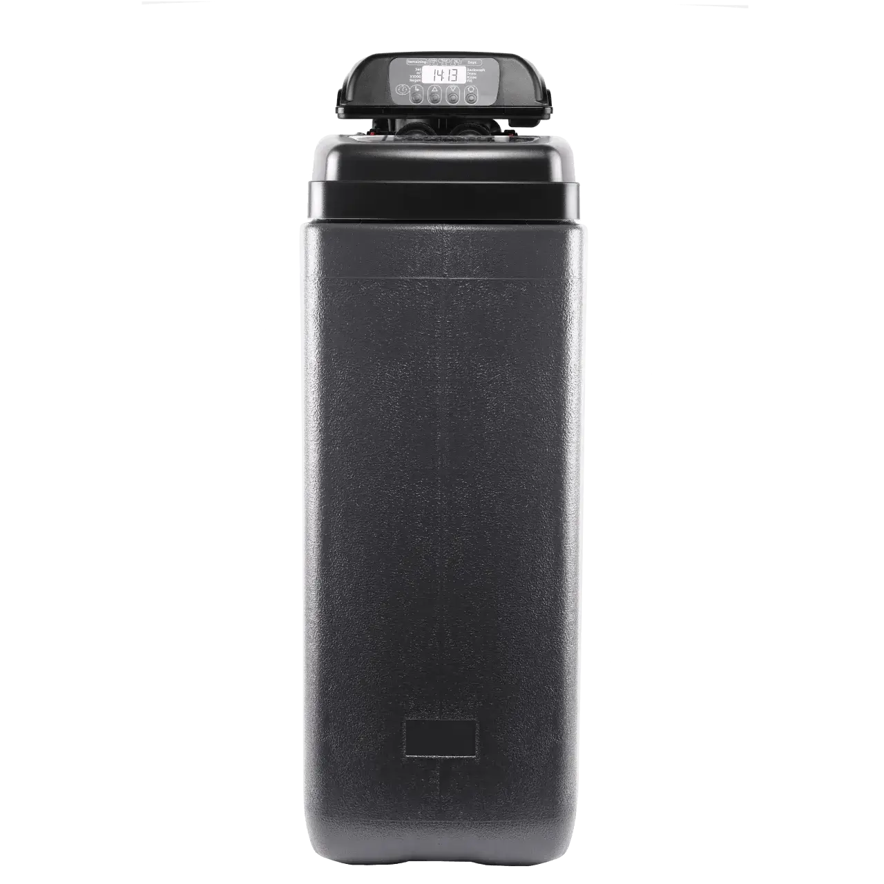 Dedurizator apa cabinet FILTRO Blue 200, valva Clack DV 1 inch cu regenerare timp/volum, 20 litri rasina Dowex, debit 1.8 m3/h, capacitate 4 m3, inaltime 74 cm