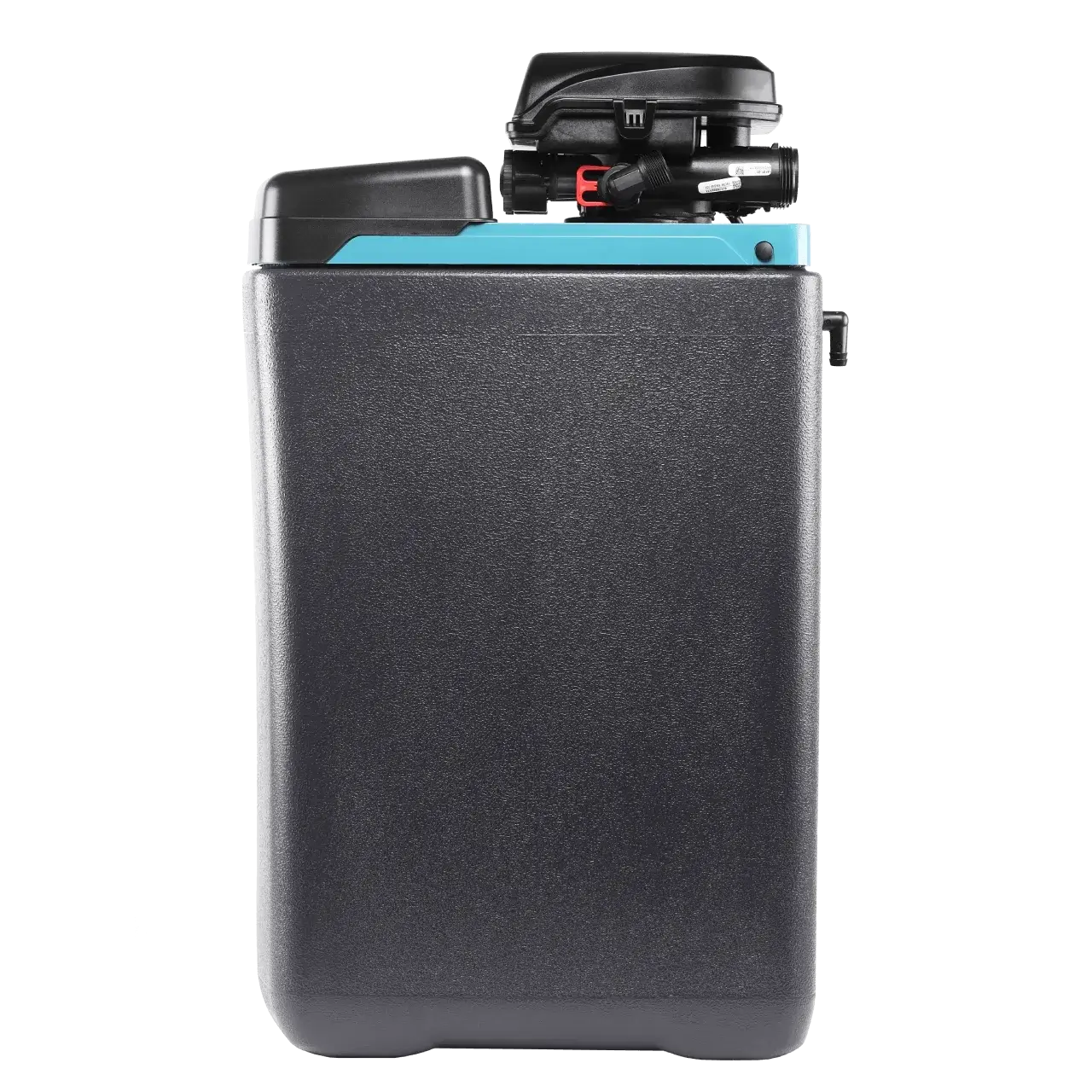Dedurizator apa cabinet FILTRO Blue 200, valva Clack DV 1 inch cu regenerare timp/volum, 20 litri rasina Dowex, debit 1.8 m3/h, capacitate 4 m3, inaltime 74 cm
