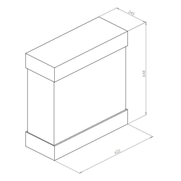 Sistem osmoza inversa profesionala Ecosoft ROBUST 4000, debit 180 litri/ora, 2 membrane de 500 GPD, pompa booster inclusa
