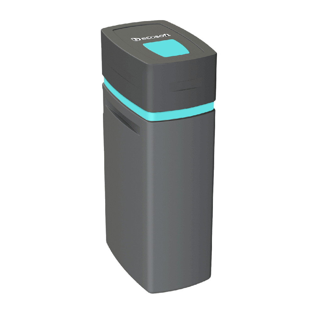 Statie automata de dedurizare Ecosoft Anthracite Azure 250, 25 litri rasina, debit nominal 2.5 m3/h, cabinet gri-verde
