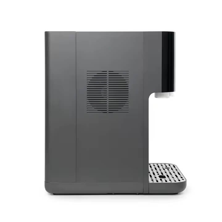 Purificator apă cu osmoză inversă FILTRO Glaciar Juman, membrană 100 GPD, sterilizare UVC-LED în bazin, carbonatare CO2, apă caldă/rece/ambientală, montare pe blat