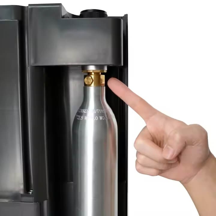 Purificator apă cu osmoză inversă FILTRO Glaciar Juman, membrană 100 GPD, sterilizare UVC-LED în bazin, carbonatare CO2, apă caldă/rece/ambientală, montare pe blat