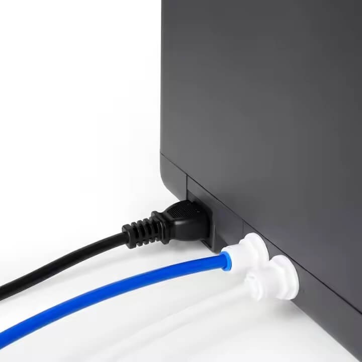 Purificator apă cu osmoză inversă FILTRO Glaciar Juman, membrană 100 GPD, sterilizare UVC-LED în bazin, carbonatare CO2, apă caldă/rece/ambientală, montare pe blat