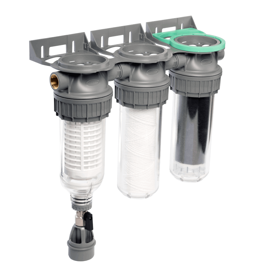 Sistem de filtrare Ecosoft 3P Grey Triplex 10