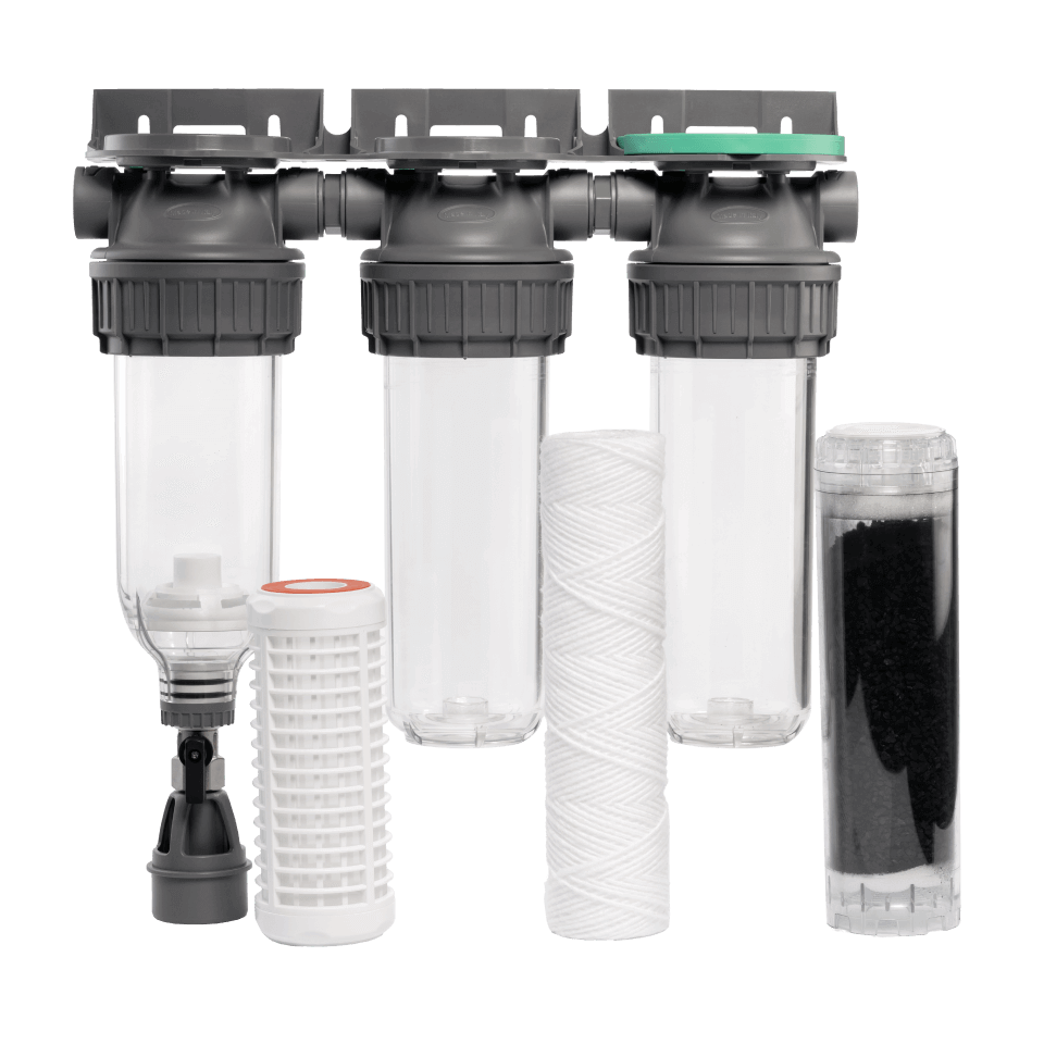Sistem de filtrare Ecosoft 3P Grey Triplex 10