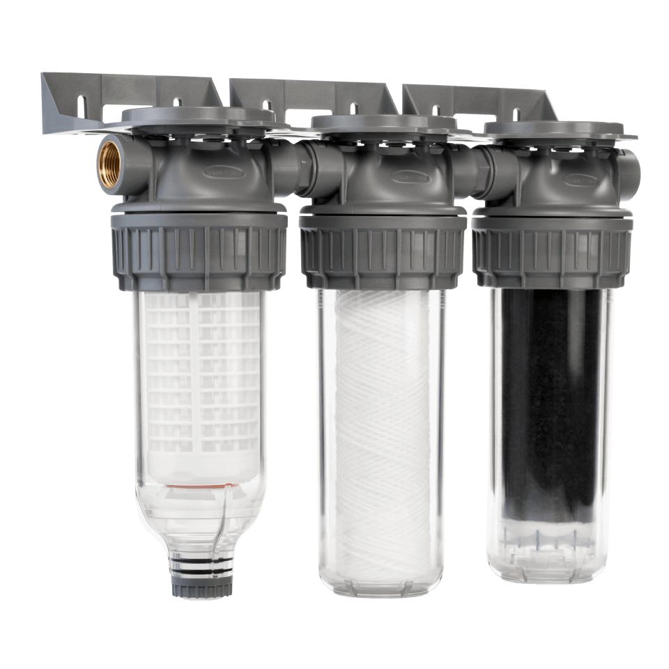 Sistem de filtrare Ecosoft 3P Grey Triplex 10
