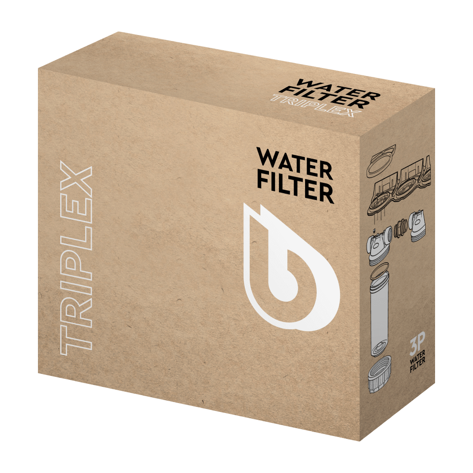 Sistem de filtrare Ecosoft 3P Grey Triplex 10