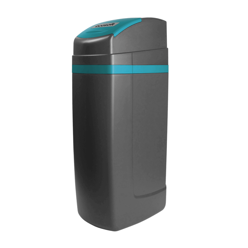 Statie dedurizare tip cabinet Ecosoft Titanium Azure 250, 25 litri rasina Dowex HCRS/S, valva Clack WS1 CE, debit nominal 1.8 m3/ora, tanc 10x35 inch