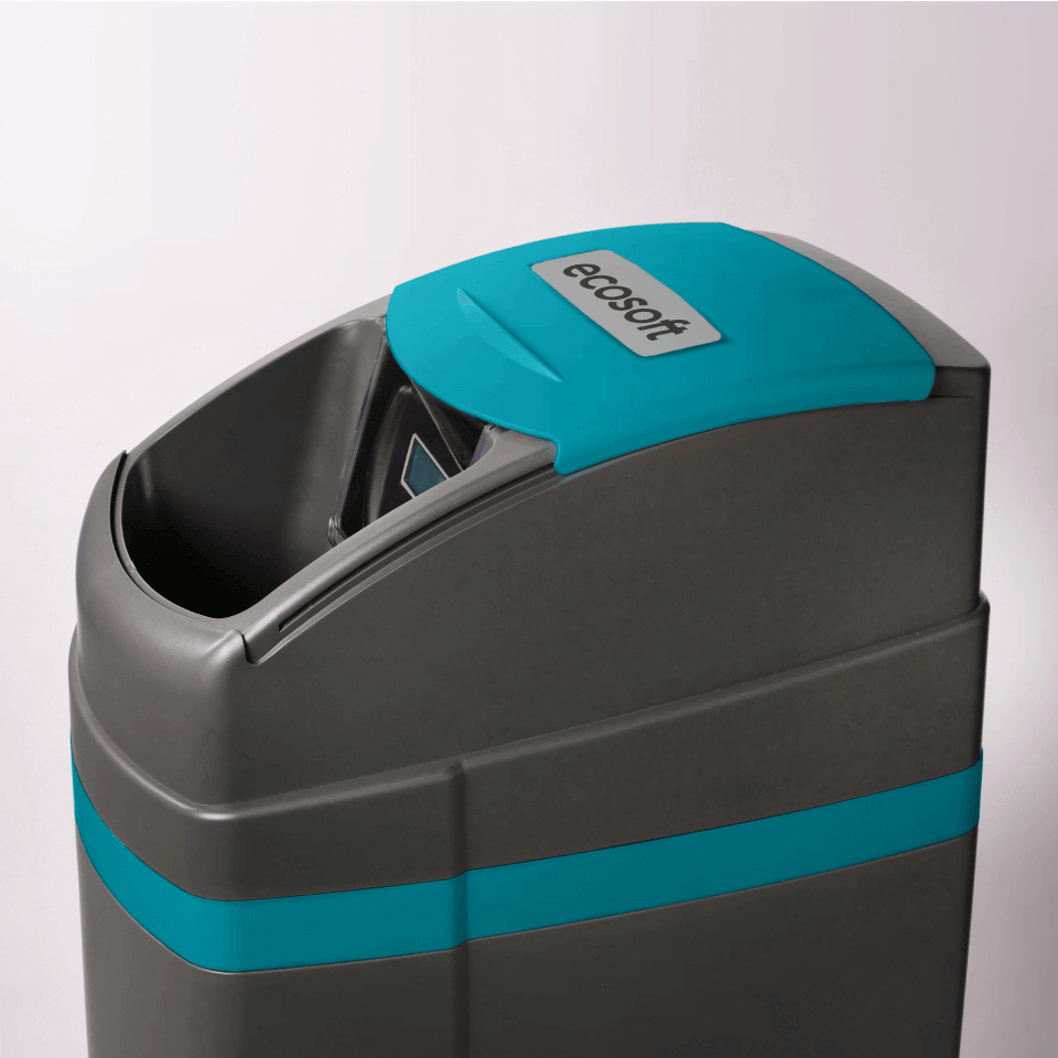 Statie dedurizare tip cabinet Ecosoft Titanium Azure 250, 25 litri rasina Dowex HCRS/S, valva Clack WS1 CE, debit nominal 1.8 m3/ora, tanc 10x35 inch