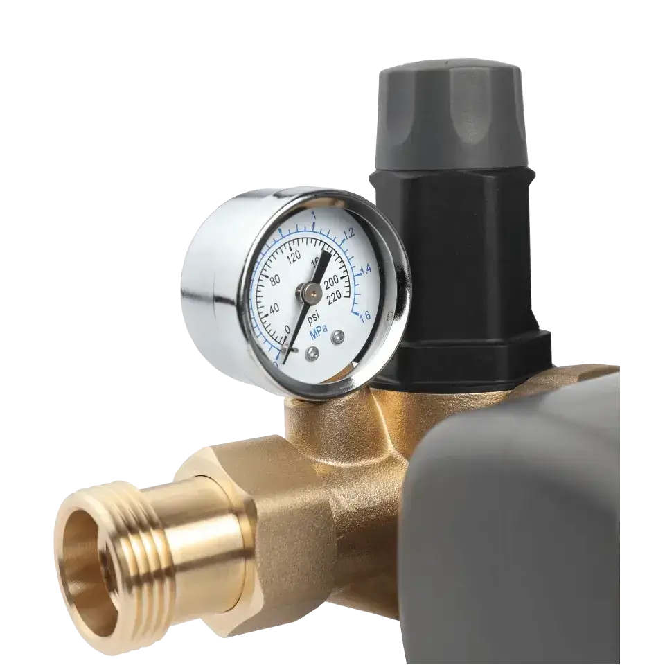 Filtru sedimente cu spalare automata Ecosoft TXHES3, conexiune 1 tol, regulator de presiune integrat, grad de filtrare 40 microni