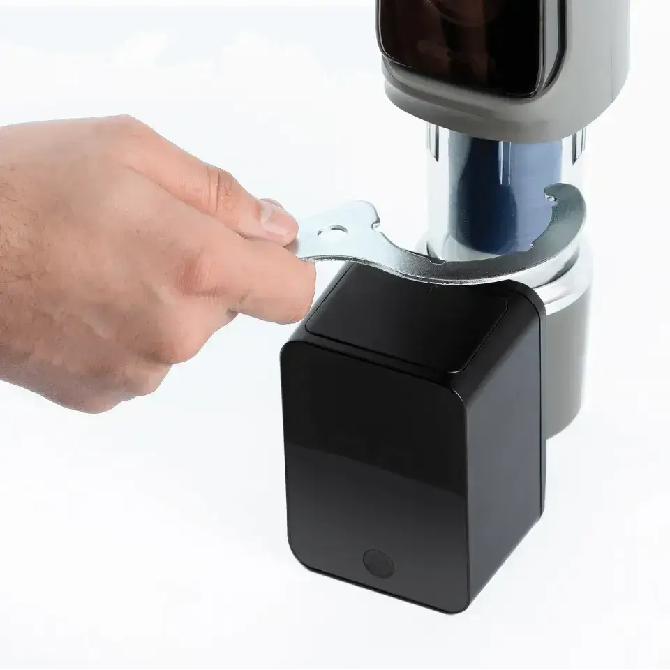 Filtru sedimente cu spalare automata Ecosoft TXHES3, conexiune 1 tol, regulator de presiune integrat, grad de filtrare 40 microni
