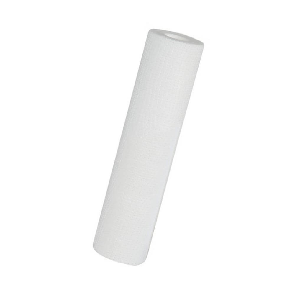Set 3 cartuse filtrare Aquafilter FL-SET3-DED, dedurizare cu eliminare fier, carbune activat granular cu KDF, 5 microni, dimensiune 2.5x10 inch, 3 stadii de filtrare pentru apa rece