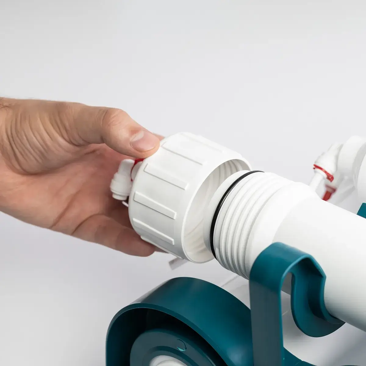 Sistem de filtrare cu osmoza inversa Ecosoft Balance, 6 stadii, membrana 75 GPD, remineralizare cu calciu si magneziu, fara pompa, bazin de stocare inclus