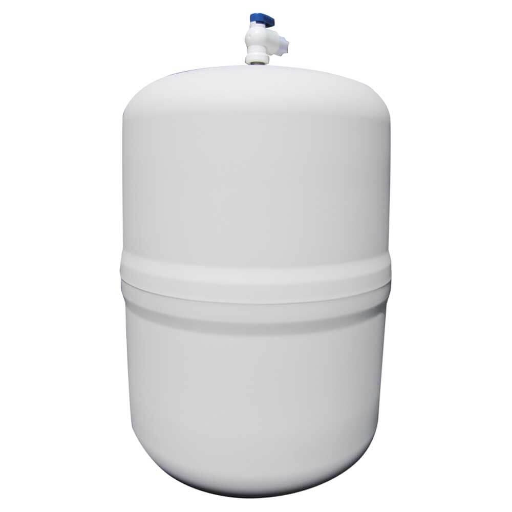 Bazin de stocare osmoza inversa PureTECH BAZIN-12L, capacitate totala 12 litri, plastic BPA Free, presiune de lucru 1.5-3 bar, conexiune 1/4 inch