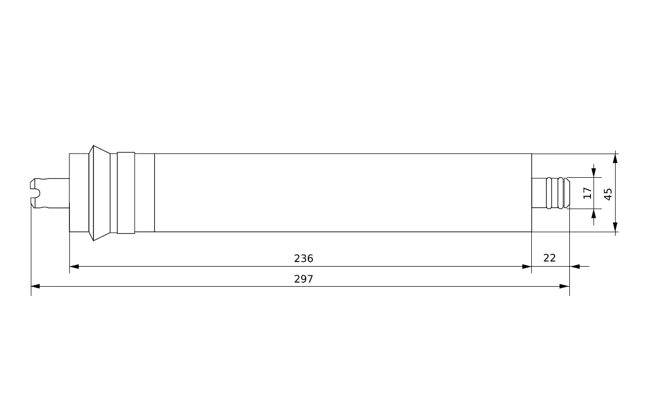 Membrana osmoza inversa Ecosoft CSV181250ECO 50 GPD, filtrare 0.0001 microni, 190 litri/zi, eficienta pana la 96%, certificare NSF, format 1812