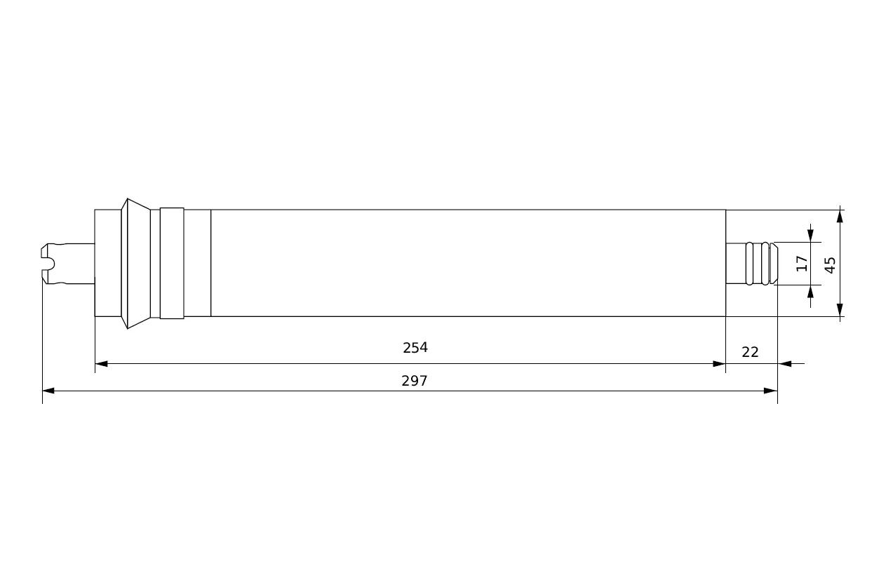 Membrana filtranta osmoza inversa Ecosoft CSV1812100ECO, 100 GPD, filtrare 0.0001 microni, 360 litri/zi, randament 1:4, certificare NSF, format 1812