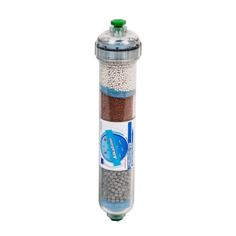 Cartus filtrant alcalinizare si remineralizare Aquafilter AF-CL-ALK, transparent, 10.8