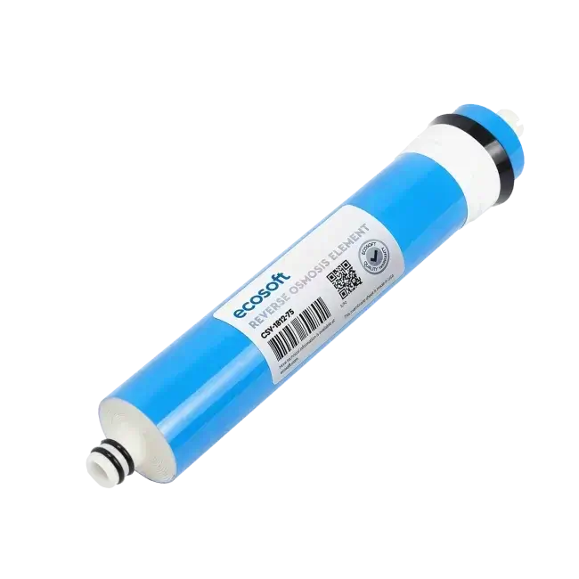 Membrana filtranta osmoza inversa Ecosoft CSV181275ECO, 75 GPD, filtrare 0.0001 microni, 280 litri/zi, eficienta pana la 96%, certificare NSF