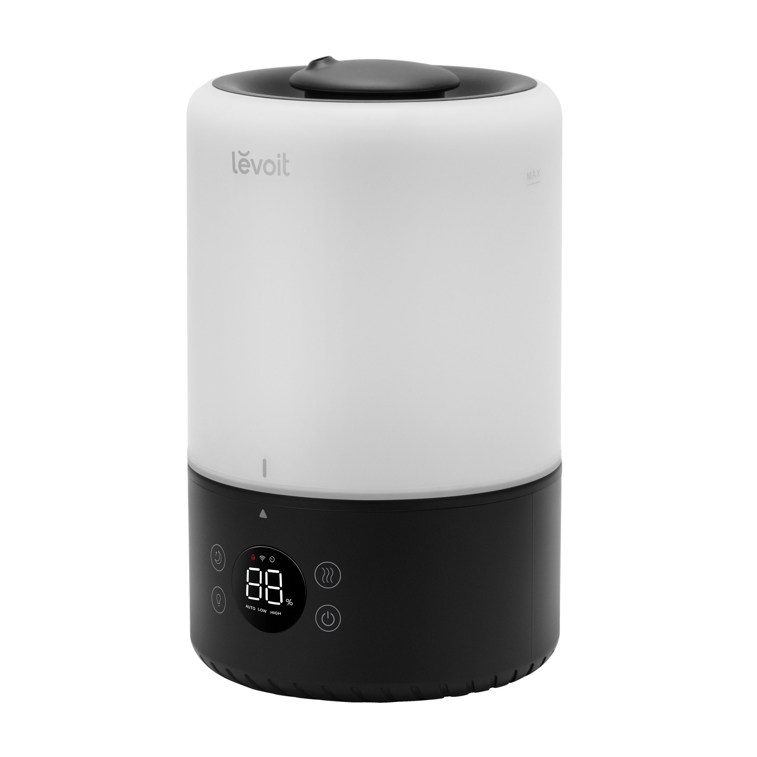 Umidificator de Aer Levoit Dual 200S PRO, SMART, WI-FI Ultrasonic, Rezervor 3l, Silentios, Aromaterapie, Functie AUTO, Autonomie 25 Ore, Design Black (Dual200SPro)