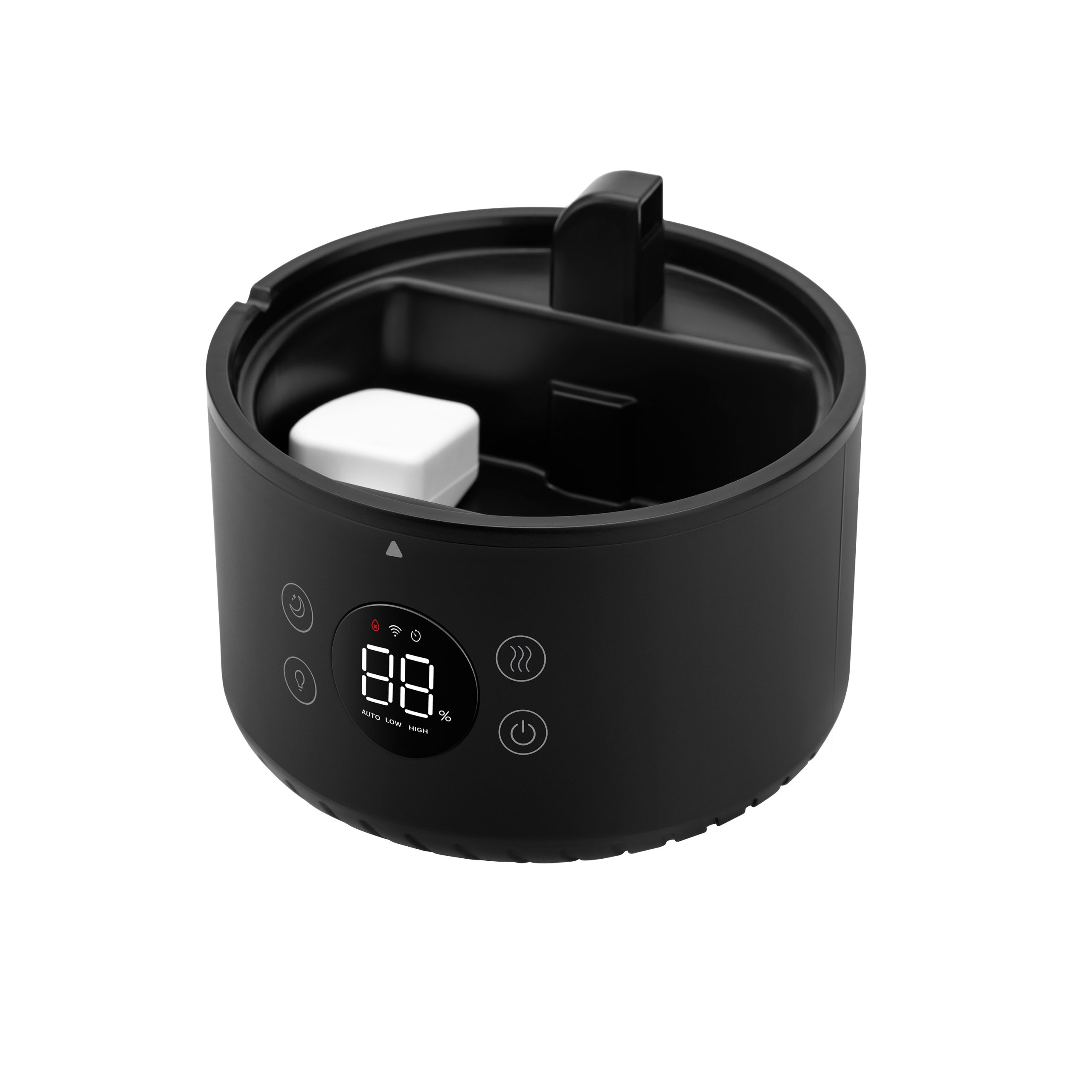 Umidificator de Aer Levoit Dual 200S PRO, SMART, WI-FI Ultrasonic, Rezervor 3l, Silentios, Aromaterapie, Functie AUTO, Autonomie 25 Ore, Design Black (Dual200SPro)