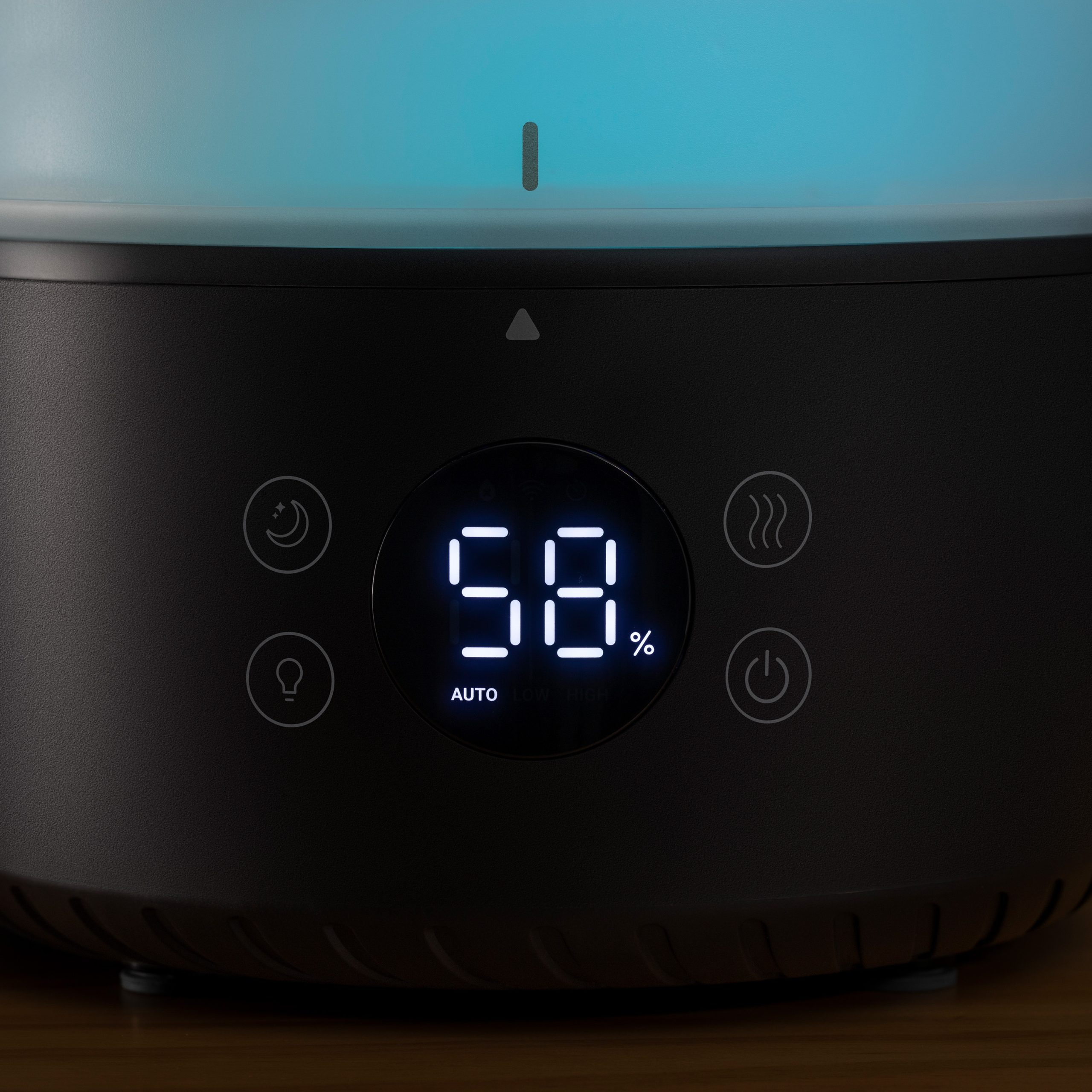 Umidificator de Aer Levoit Dual 200S PRO, SMART, WI-FI Ultrasonic, Rezervor 3l, Silentios, Aromaterapie, Functie AUTO, Autonomie 25 Ore, Design Black (Dual200SPro)