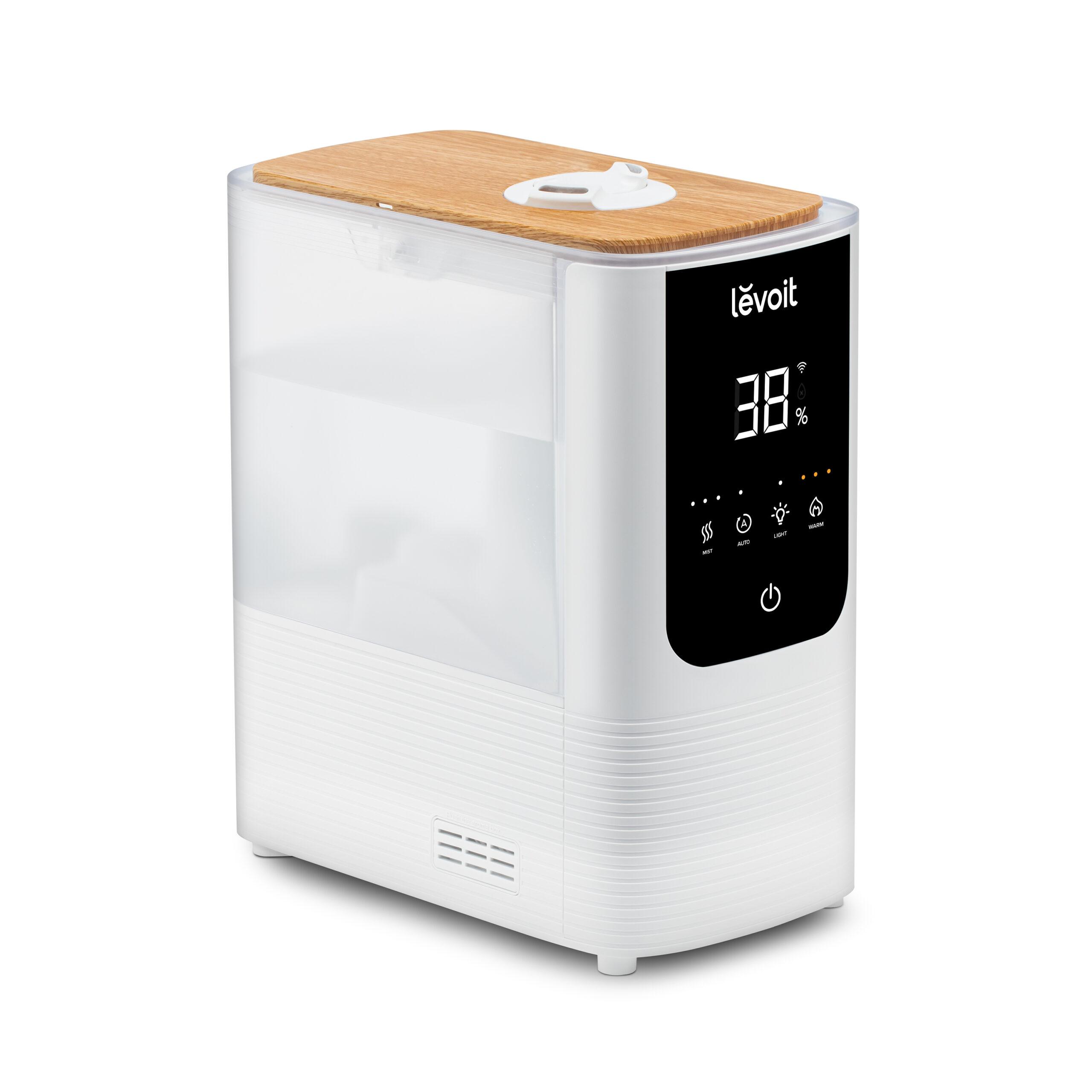 Umidificator LEVOIT - OasisMist 450S Smart Ultrasonic Cool Mist Tower, Autonomie 45 ore , Rezervor 4,5 L (OASIS450)