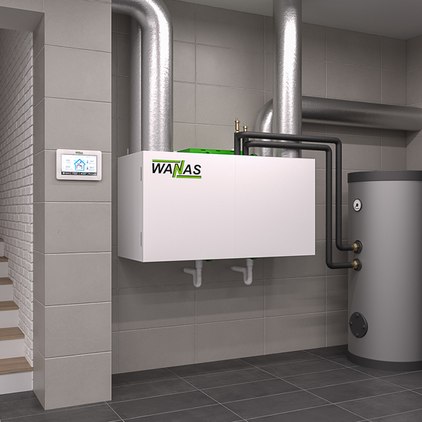 Wanas 630 V Light Centrala Ventilatie cu Recuperare de Caldura (COMBO630LIGHT)